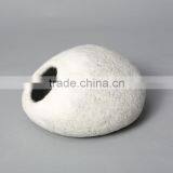 China Wholesale Cat Cave Wool Felt Cat Cave Felt Pet Bed thumbnail-2