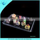 2015 Shenzhen Supply Clear Acrylic Cake Display Trays thumbnail-1