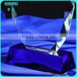 KM-ZP65 Elegant Clear Crystal Glass Colored Star Blank Award Trophies thumbnail-3