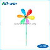 Garden decoration solar powered Rainbow flower street lightening