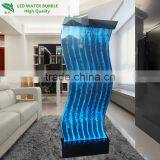 S Shape Led Water Bubble Screen Living Room Decoration thumbnail-2