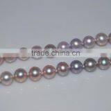Modern Designs 11-12mm Purple Freshwater Pearl Necklace thumbnail-2