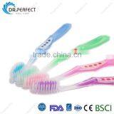 China Wholesale Toothbrush Crystal Handle PS+Rubber Dental Care Toothbrushes thumbnail-3