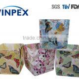 Printing Square Glass Candle Holder