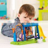 Wholesale Cheap Plastic Kids Toy Promotional Gift Sweet Baby Swing&Slides Toy thumbnail-6