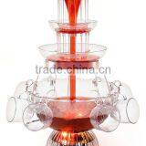 CHOCOLAZI ANT-8010 3 Tiers Plastic Home Punch Bowl Cocktail Wine Fountain Cocktail Fountain thumbnail-1