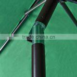 Patio Outdoor Metal 10ft Push Button Tilt Green Market Umbrella thumbnail-5