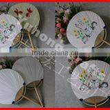 2014 the Best Fashion and Beautiful Paper Round Fan thumbnail-1