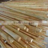 1200mm x 22mm Varnished Wooden Mop Handle thumbnail-2