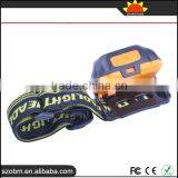 Waterproof 500 Lumens White and Red Light Small Lightweight Foldable LED Headlight With Aaa Battery thumbnail-4