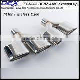 Auto Exhaust Tip for Ben z Amg C200