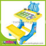 Newest product Intelligent toy plastic writing kids learning desk