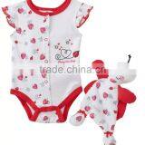 New Item 100% Cotton Designed Baby Clothing Set OEM Offered thumbnail-5