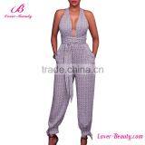 Private Label Sexy Fashion Summer Ladies Jumpsuit thumbnail-2