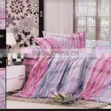 100%polyester Disperse Printed Embroidery Universe Design Diamond Velvet Luxury Bedding Set thumbnail-1