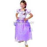 Store Rapunzel Costume Dress for Kids(Pink,White,Blue,Purple) thumbnail-1