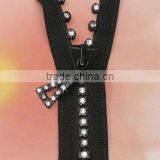 8# Diamond Zipper Auto Lock Slider thumbnail-1