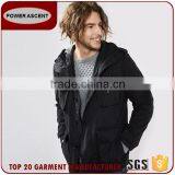 China Supplier Custom Winter Men'S 2-In-1 Detachable Padded Quilting Jacket thumbnail-6
