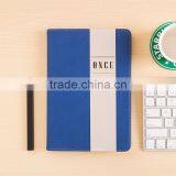 A5 Softcover Busniess Notebook PU Section Sawing Binding Planner for Gift Customizable Logo thumbnail-2