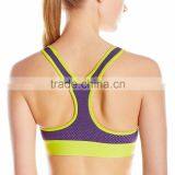 Womens' Sports Wear Mesh Best Yoga Bra Sports Yoga Wear Fitness Bras thumbnail-3