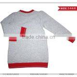 2015 Wholesale Fall/winter T/C Fleece Boutique Girl Sweatshirt Designs thumbnail-2