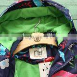 Wholesale Spring Printing Zipper Baby Boy Hooded Jackets thumbnail-3