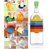 8 In 1 Multifunction Kitchen Gadgets Useful Bottle Professional Vegetable Gadget Separator Juicer Funnel Measuring Cup KC1467 thumbnail-3