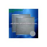 washable synthetic filter panels