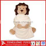 EN71 Approval Plush Inflatable Decorative Round Shape Throw Pillow thumbnail-3