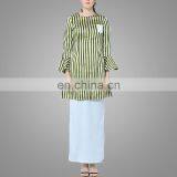 Newest Muslim Women Wear Baju Kurung in Malaysia Middle East Islamic Clothing thumbnail-2