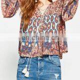 Beautiful Lady Flower Blouse thumbnail-5