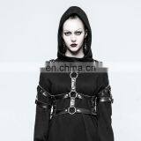 Punk Rave Gothic Black Top Costume Harness S-218 thumbnail-1