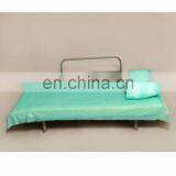 Disposable light blue / white PP bedsheet for medical use