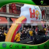 Flying Parade Helium Arch , Inflatable Rainbow Arch , Christmas Inflatable Arch