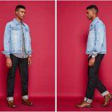 Classic Blue Jean Jacket OEM Biker Jacket Men thumbnail-4