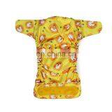 Waterproof Adjustable Size Baby Washable Nappy,100% Cotton Reusable Cloth Diapers for Newborn Babies thumbnail-3