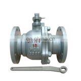 2 Parts Body ASME GB Standard WCB Ball Full Port Ball Valve With Flange Connection thumbnail-6