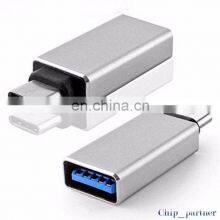 OTG USB 3.0 Female to Type C Male Adapter Connector Metal Head Adapter Data Sync thumbnail-2