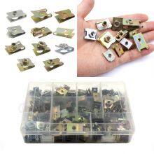 150pcs Metal Auto Body Rivet Fastener Push Clip Screw Kit Tool thumbnail-4