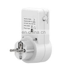 Digital Countdown Timer Switch Universal Socket Plug-in Time Control Phone Battery Electric Car Charge Electric EU Plug 10A thumbnail-4