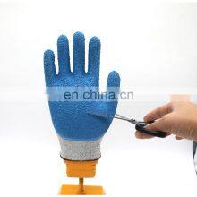 Excellent Grip Crinkle Latex Palm Coated Cut Resistant Hand Gloves thumbnail-2