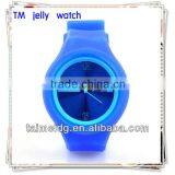 Bright Color Silicone Jelly Watches Colorful Jelly Silicone Watch thumbnail-1