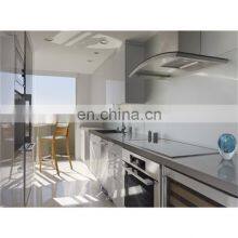 PA White Custom High Gloss Designs Kitchen Cupboard thumbnail-4