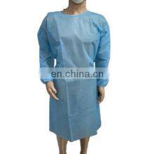 Blue Disposable Waterproof Safety Apron for Hospital Level 2 thumbnail-1
