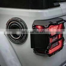 4x4 Black Fuel Tank Cover For Jeep Wrangler JK/JL off Road Accessories Gas Tank Caps