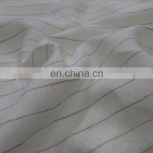 Men's and Women's Suits Ramie Cotton Shirt Trouser Suits Fabric Pure Linen Yarn-dyed Fabric thumbnail-4