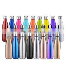 Double Wall Thermos Vacuum Flask Insulated Outdoor Sports Cola Shaped Stainless Steel Water Bottles thumbnail-2
