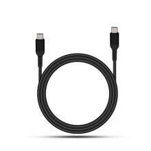 Nylon Braided USB-C to USB-C 3A Fast Charging Cable Type C Charger for Apple Macbook Huawei P40 thumbnail-2