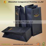 Printing Factory Mass Production Paper Bag Price With Hot Stamping Finishing
