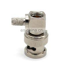 Acoplamiento Coaxial de Radiofrecuencia CCTV - BNC, Acoplamiento Coaxial Del Cable CCTV - BNC, Para Tension de Bunc en Rg59 RG6 thumbnail-1